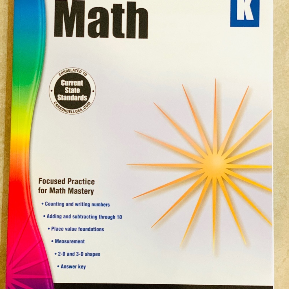 ✏️Spectrum Kindergarten Math & Reading Workbooks. - Picture 5 of 11